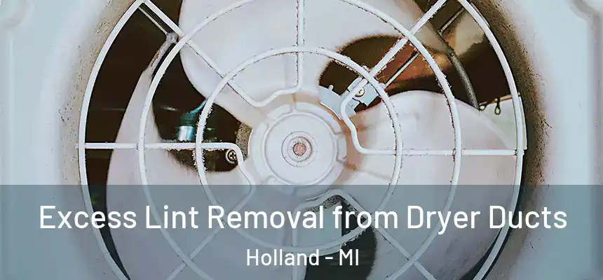Excess Lint Removal from Dryer Ducts Holland - MI